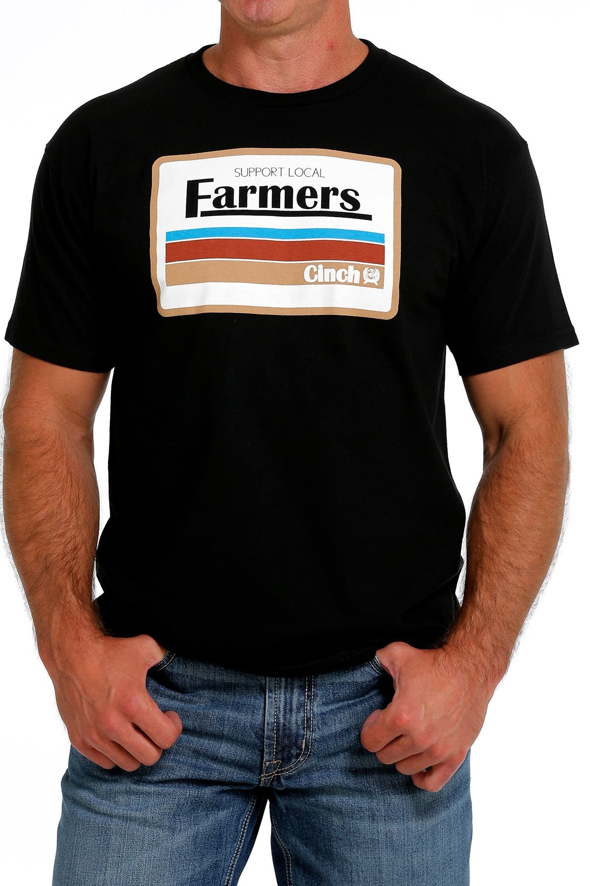 Cinch Mens Farmer S/S T-Shirt