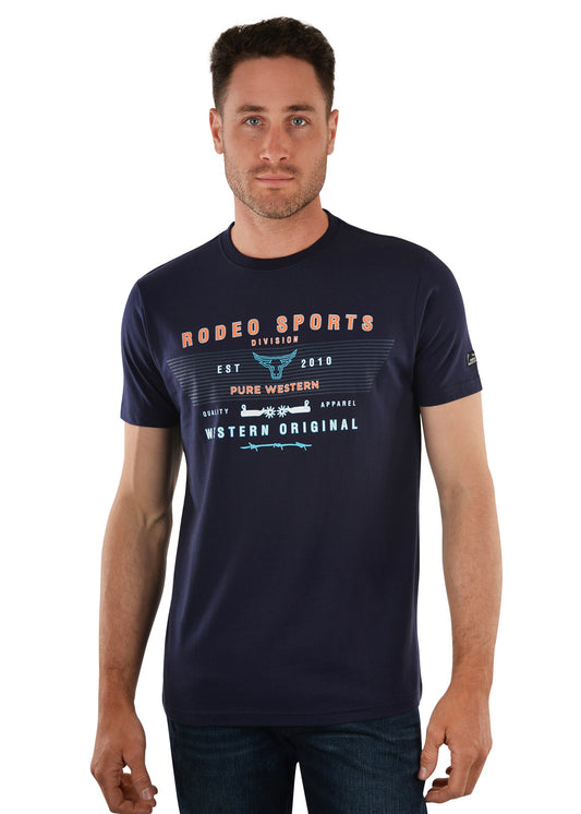 Pure Western Mens TrentS/S Tee