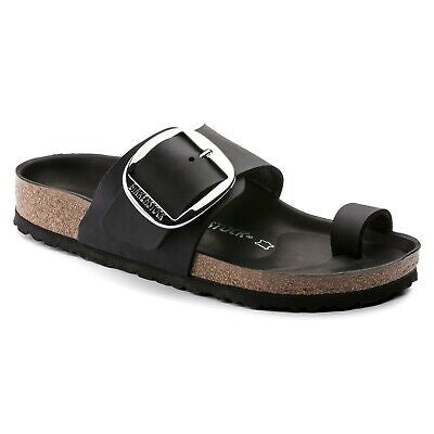 Birkenstock Miramar Big Buckle Narrow Black